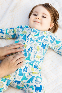 Blue It's A Paw-ty Right Fit Convertible Coverall