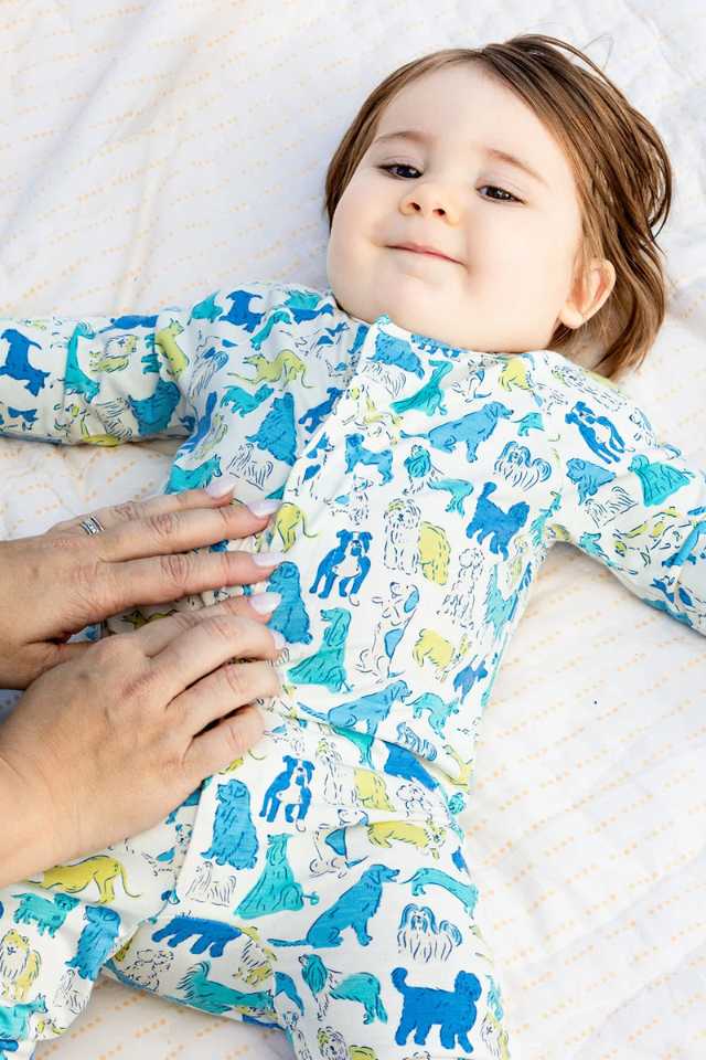 Blue It's A Paw-ty Right Fit Convertible Coverall