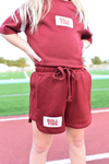 Scarlet & Gold Kristen Airy Lounge Shorts - Alabama