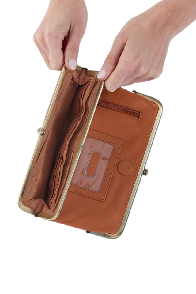 HOBO Lauren Clutch Wallet Wheat Seaside Shoes Swim