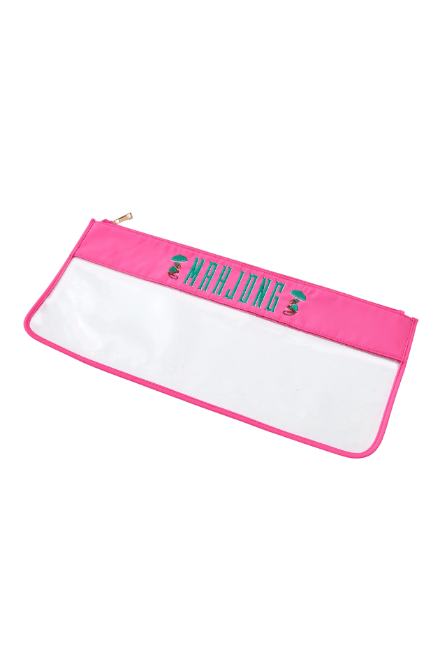 Oh My Mahjong Bag - Pink Monkey