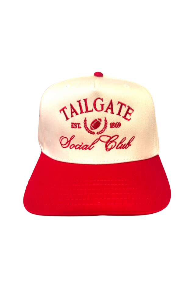 Tailgate Social Club Trucker Hat - Crimson