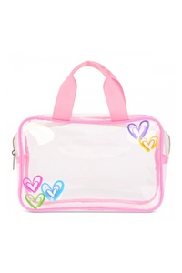 Corey Paige Cosmetic Bag Trio- Hearts