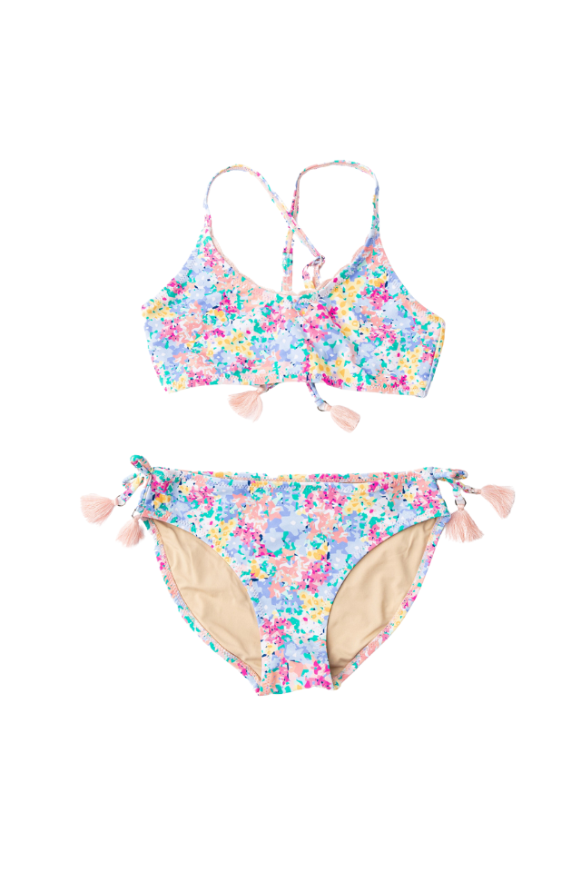 SC 2pc Tie Back Swimsuit - Spring Bloom