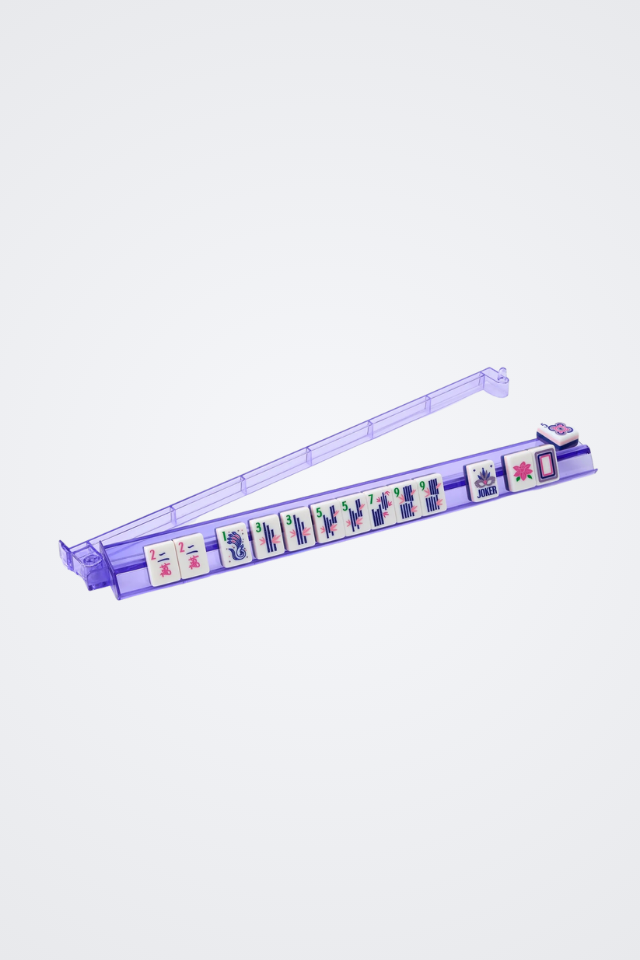 Oh My Mahjong Acrylic Rack & Pusher Set - Lilac