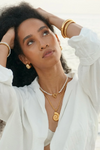 Ellie Vail Celenia Shell Pendant Necklace - Gold