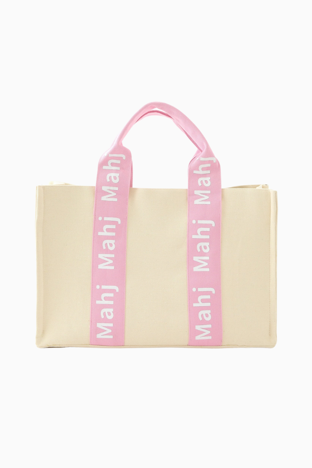 Oh My Mahjong Mahj It All Bag - Light Pink