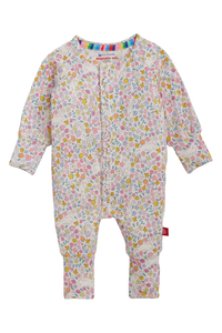 Magnetic Me Modal Ruffle Convertible Coverall - Bunny Blossom
