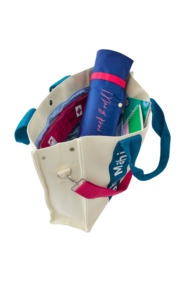 Oh My Mahjong Mahj It All Bag - Teal