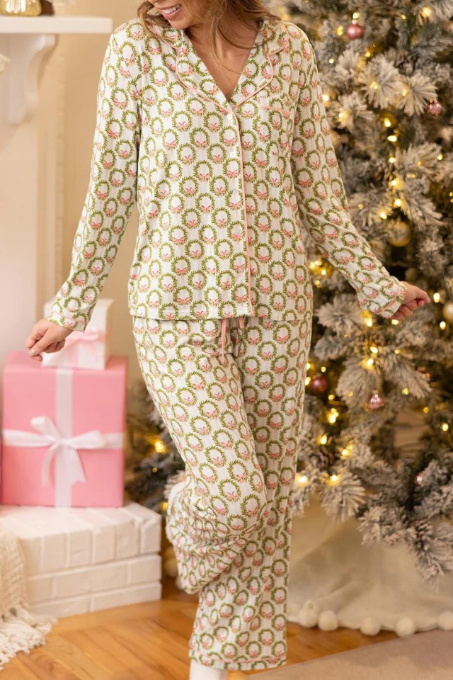 MS Charlotte Pant Set - Deck the Halls