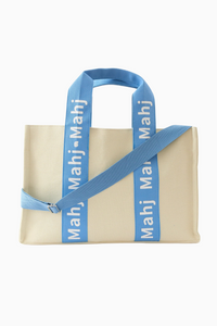 Oh My Mahjong Mahj It All Bag - Light Blue