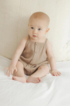 Quincy Mae Oakley Romper - Oat