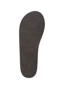 Rainbow Ladies Single Layer Premier Leather Narrow Strap  - Expresso