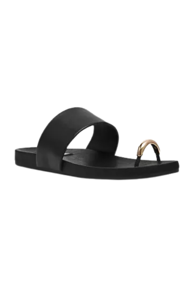 Steve Madden Dove - Black Leather
