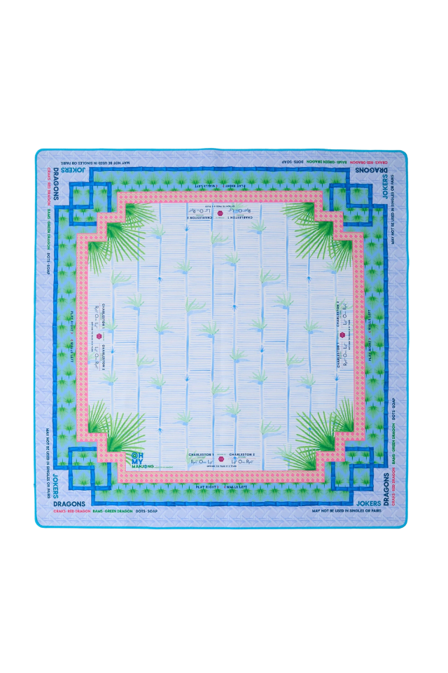 Oh My Mahjong Mat - Palm Paradise