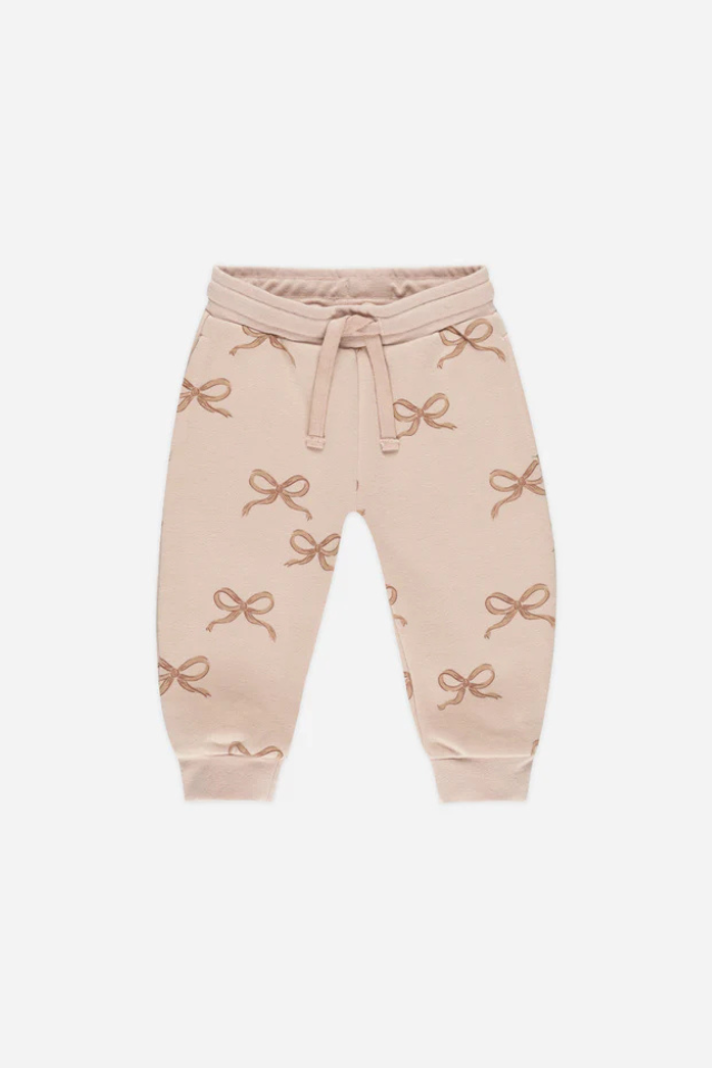 Rylee + Cru Jogger Sweatpants - Bows