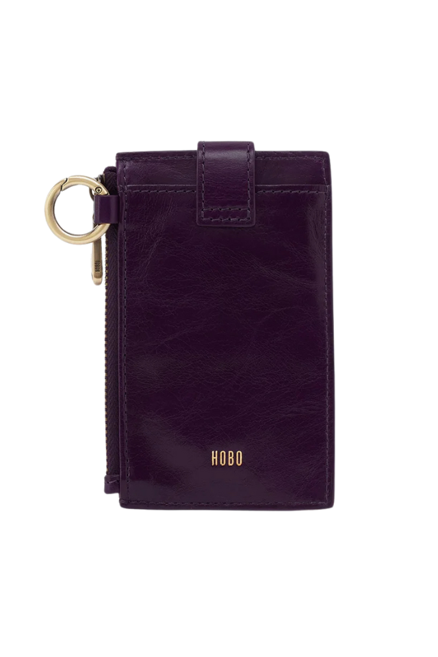 HOBO Ring Credit Card Wristlet - Deep Purple