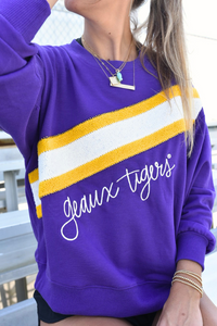 MS Sarah Sweatshirt - Geaux Tigers