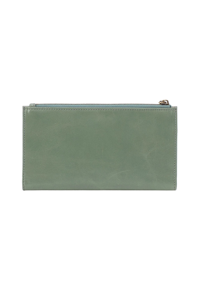 HOBO Jill Large Bifold Wallet - Jade