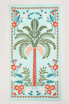 Spartina Beach Towel - Alljoy Landing Palm Tree Light Pastel Green