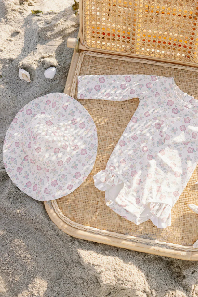 Quincy Mae Sun Hat - Bloom