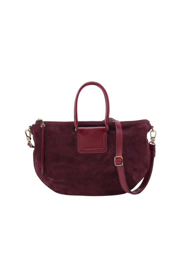 Hobo Sheila Large Crossbody - Prairie Garnet