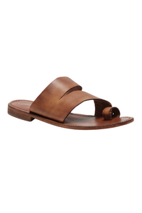 Free People Abilene Toe Loop Sandal - Luggage