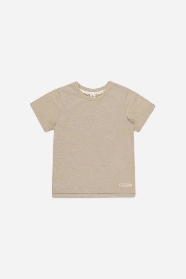 Cove Essential Tee - Heathered Pebble