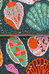 PRE-ORDER A&B Beaded Shoulder Bag - Sea Shell