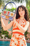 PRE-ORDER A&B Beaded Shoulder Bag - Sun & Sea