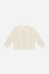 Quincy Mae Knit Cardigan - Natural