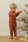 Quincy Mae Bamboo Pajama Set - Candy Canes