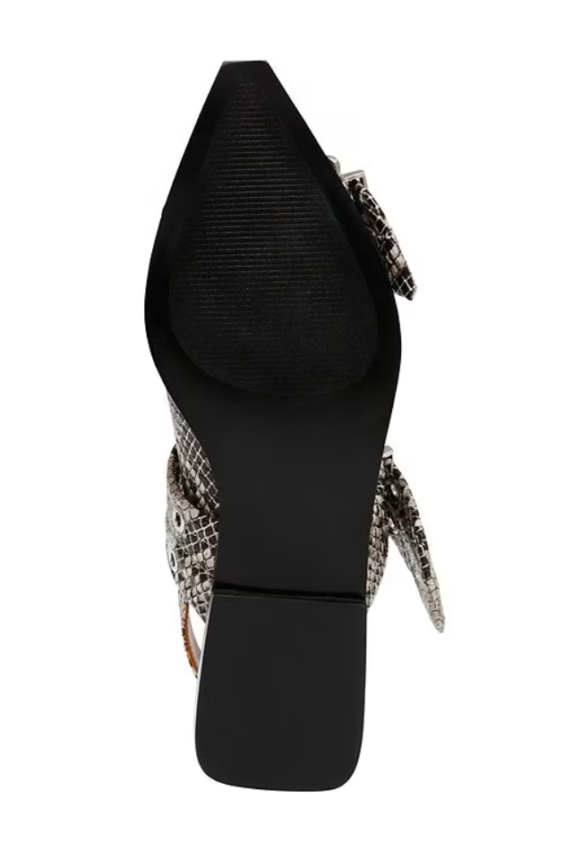 Steve Madden GRAYA バックストラップパンプス Steve Madden Graya - Snake – Seaside Shoes & Swim