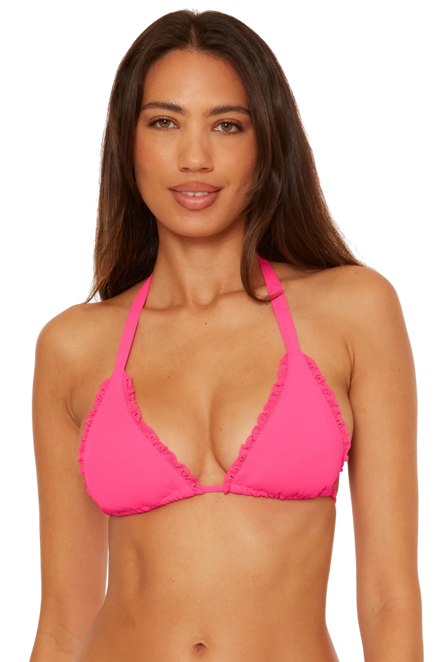 Becca Frills Triangle Top - Punch