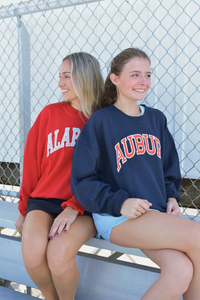 Scarlet & Gold Molly Cozy Crew - Auburn