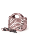 PreneLOVE Tiny Woven Tote - Metallic Pink