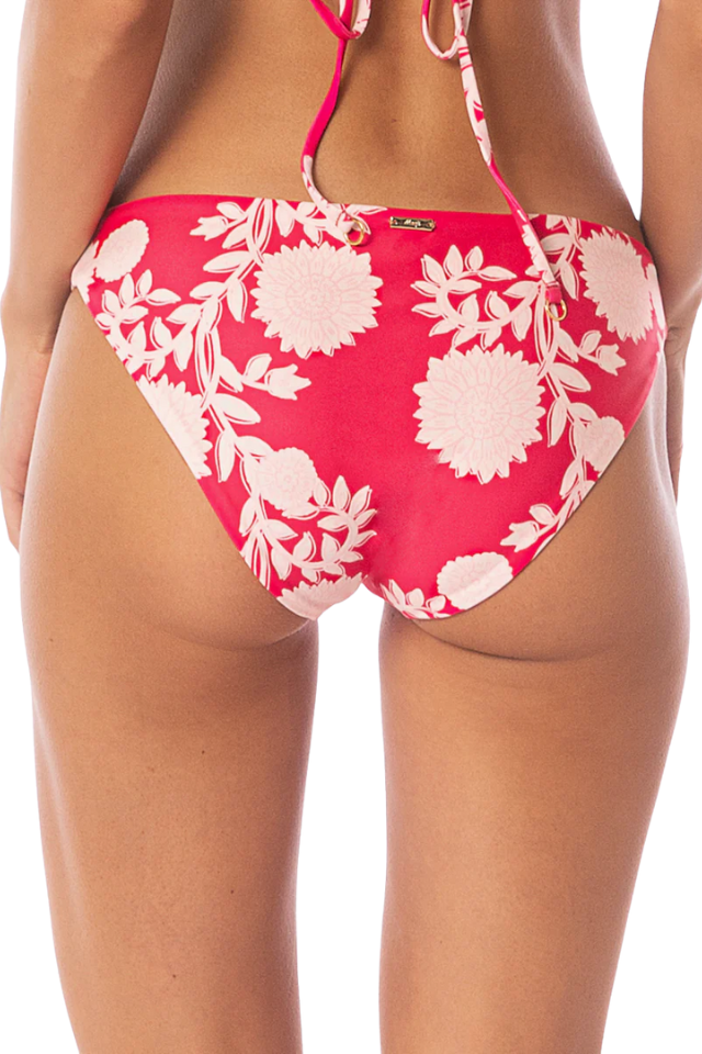 Maaji Candy Flower Flirt Bottom - Open Red