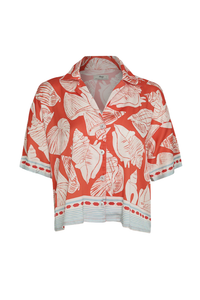 Maaji Australian Reef Octavia Shirt - Bright Red