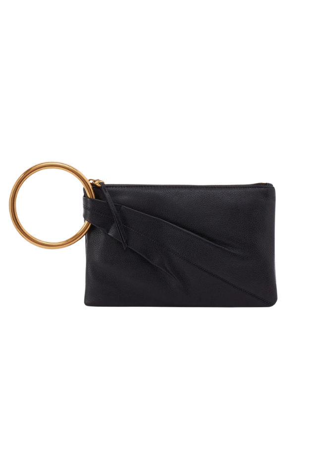 HOBO Sheila Hard Ring Clutch - Black