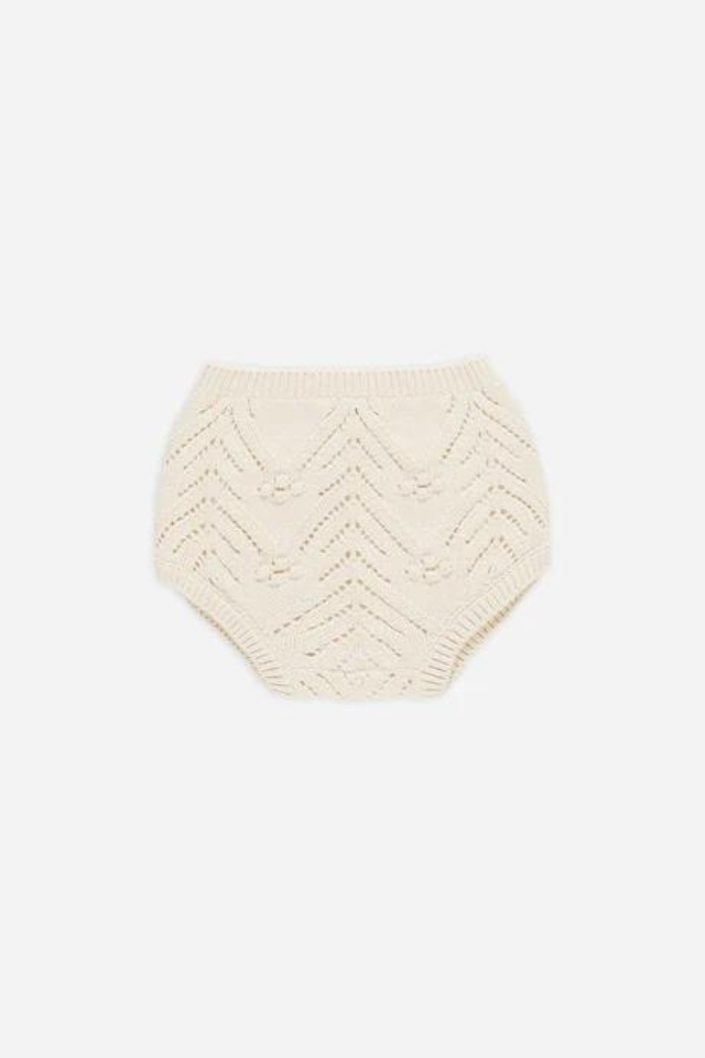 Quincy Mae Knit Bloomer - Natural