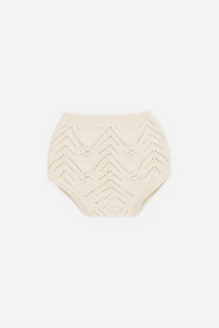 Quincy Mae Knit Bloomer - Natural