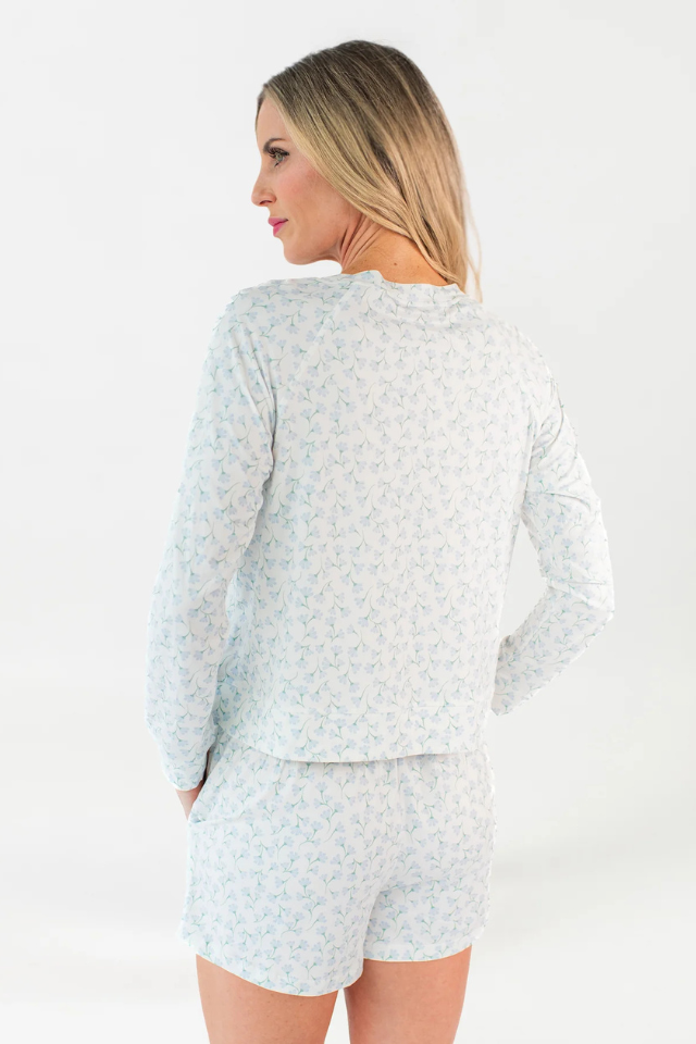 MS Annie Short Set - Petal Dance Blue