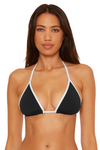 Becca Sport Mode Triangle Top - Black
