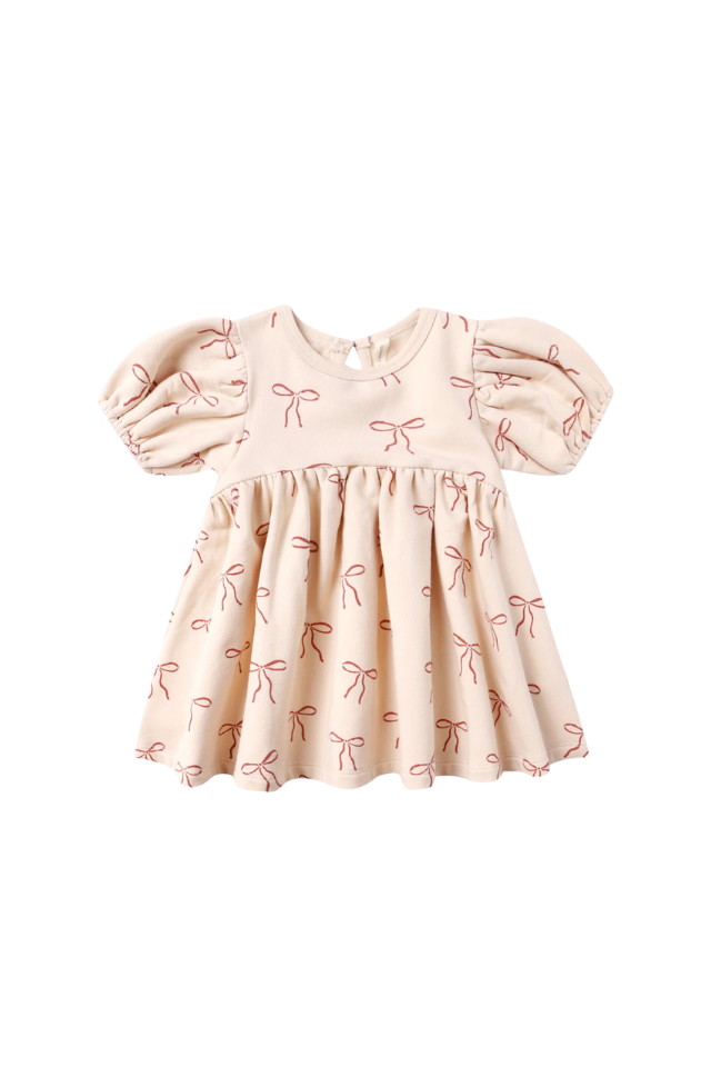 Quincy Mae Darla Dress - Red Bows