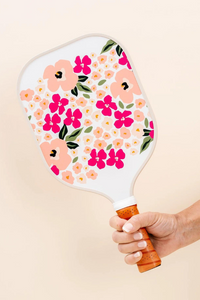 Darling Effect Pickleball Paddle - Lively Floral Pink