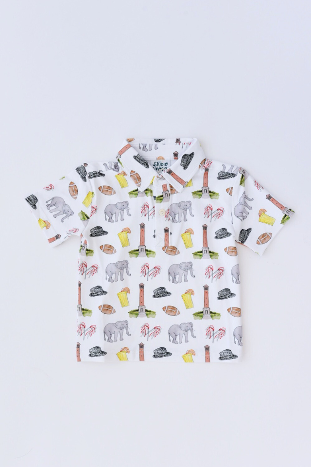 Studio Smocks Elephant Polo