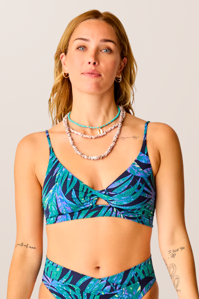 Carve Elba Top - Blue Oasis