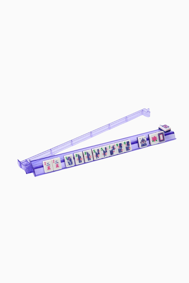 Oh My Mahjong Acrylic Rack & Pusher Set - Lilac