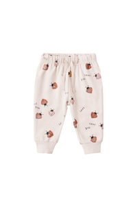 Quincy Mae Relaxed Sweatpant - Love Bug