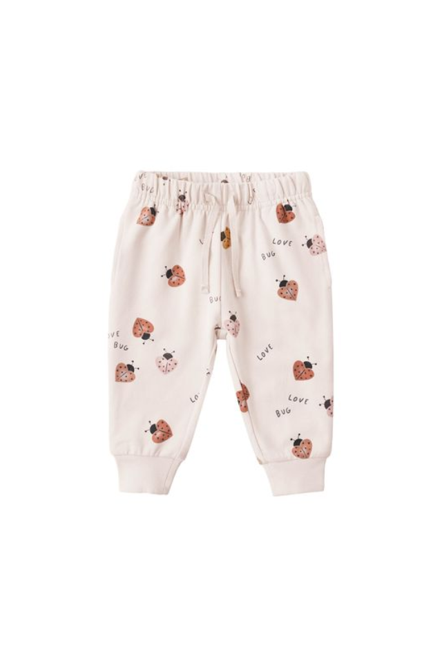Quincy Mae Relaxed Sweatpant - Love Bug